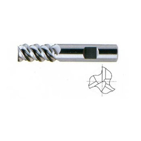 Yg-1 Tool 3 Flute Regular Length 60 Deg Helix Ticn-Coated Carbide 20600TC